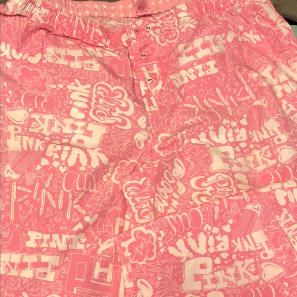 Pink pj pants